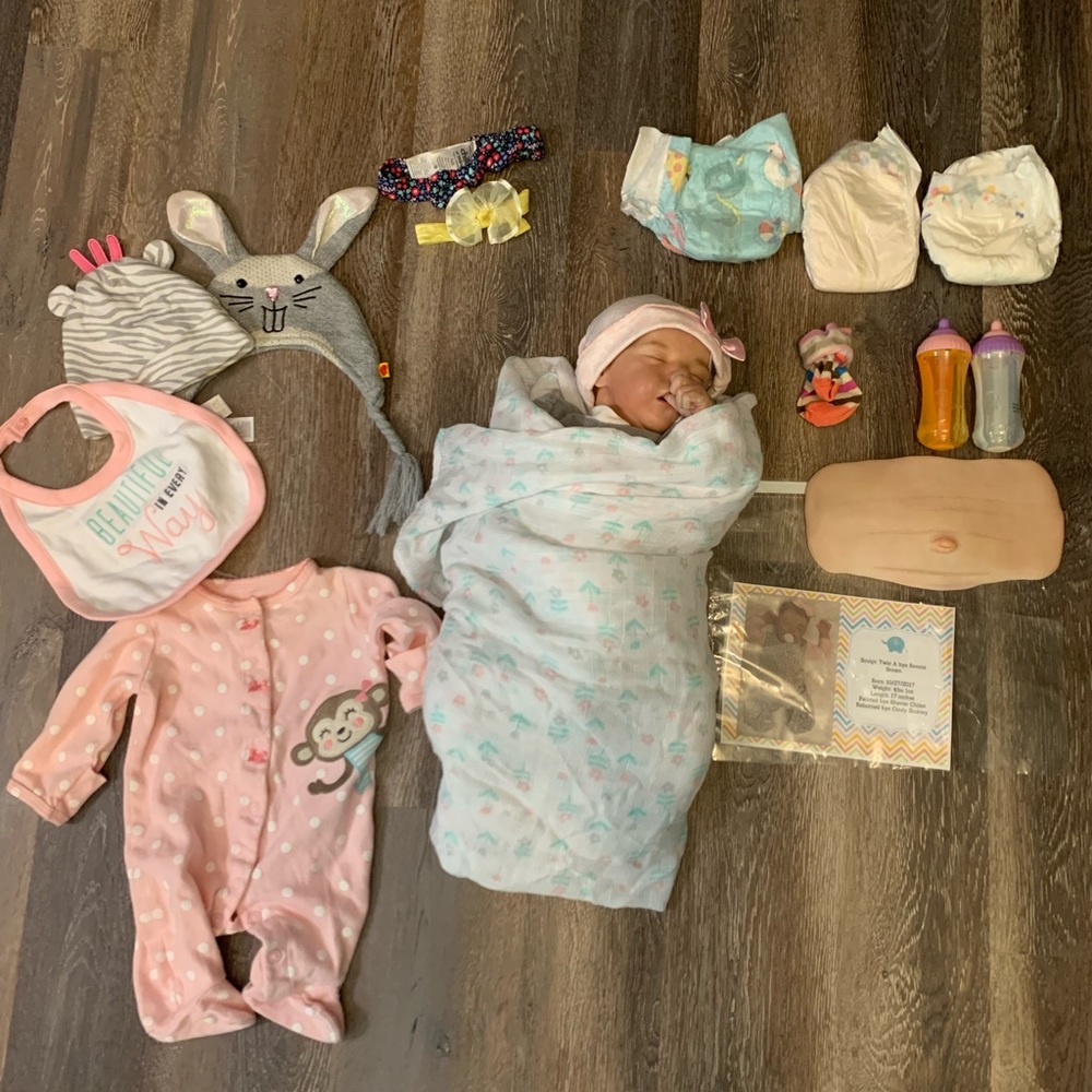 Reborn twin A by Bonnie brown